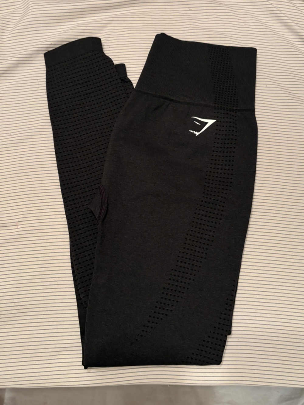 Black Vital Seamless Gymshark Leggings 🫧
